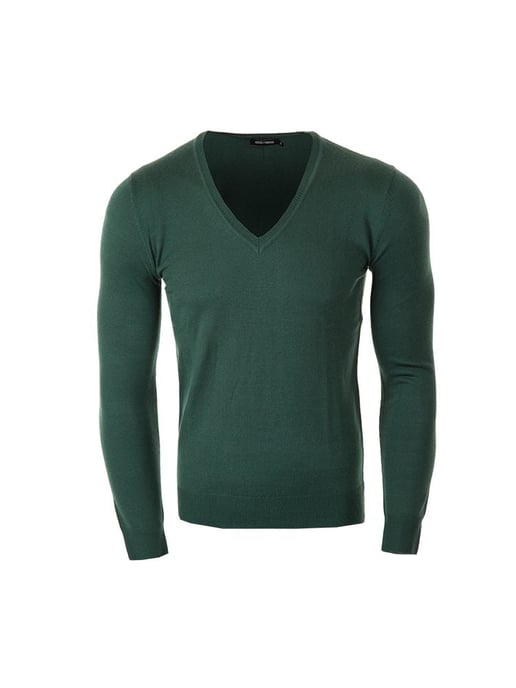 Antony Morato Suéter V-Neck S del hombre verde - Image 2
