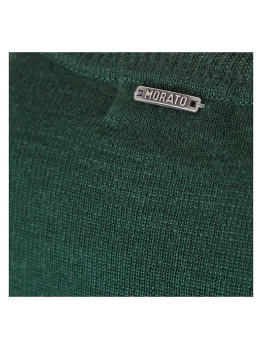 Antony Morato Suéter V-Neck S del hombre verde - Image 5