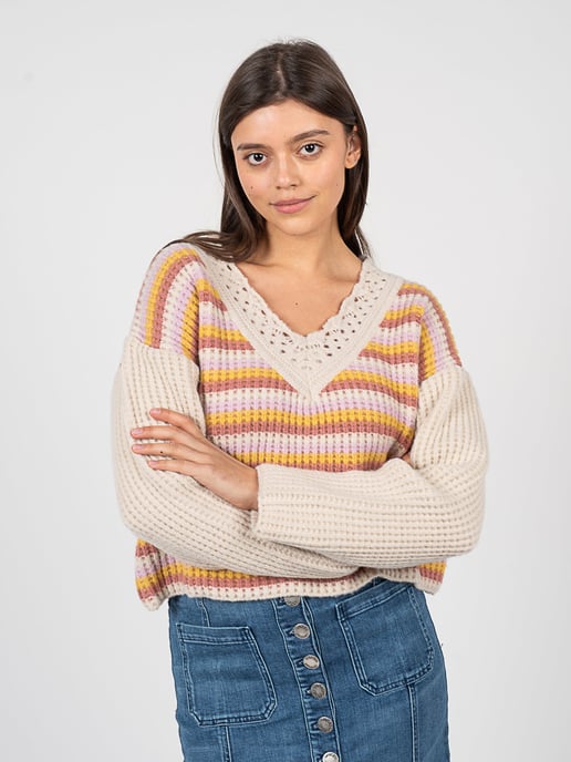 Pinko Suéter Granatina de mujer multicolor - Image 3