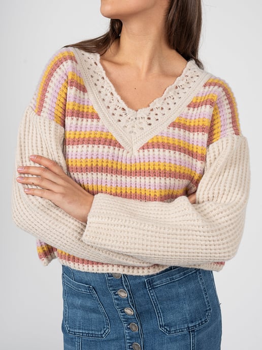 Pinko Suéter Granatina de mujer multicolor - Image 4