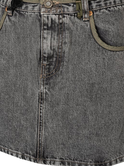 Diesel Falda D4D de mujer Gris - Image 3
