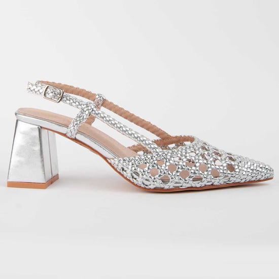 Montevita Zapato De Tacón Carola Plateado - Image 1