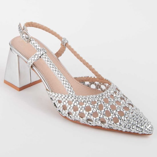 Montevita Zapato De Tacón Carola Plateado - Image 2
