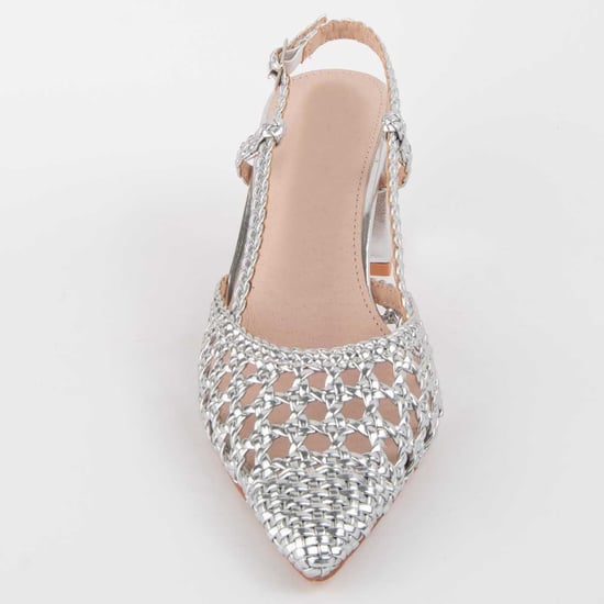 Montevita Zapato De Tacón Carola Plateado - Image 3