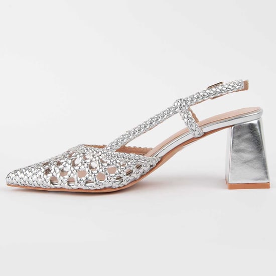 Montevita Zapato De Tacón Carola Plateado - Image 4