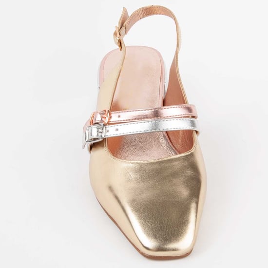 Montevita Zapato De Tacón Carola2 Dorado - Image 3