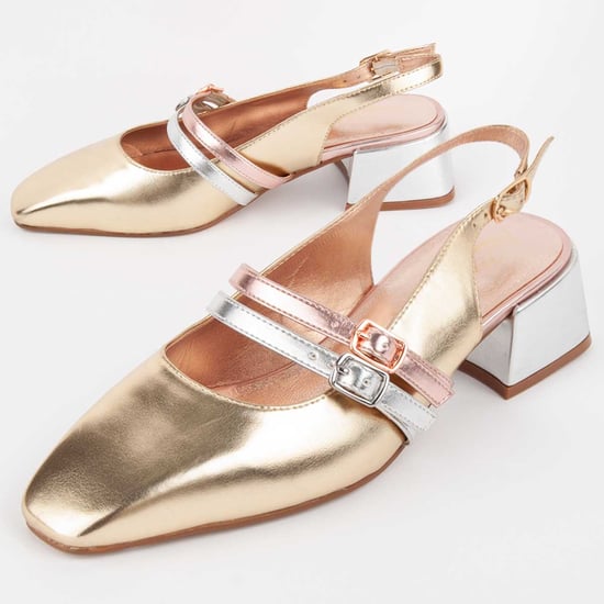 Montevita Zapato De Tacón Carola2 Dorado - Image 6