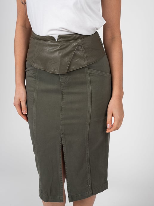 Pinko Falda Rockford 1 de mujer verde - Image 4