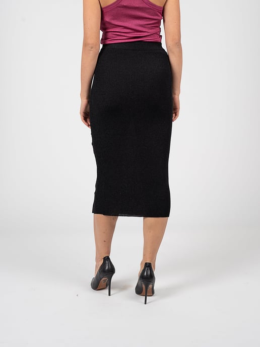 Pinko Falda Tulio de mujer negro - Image 4