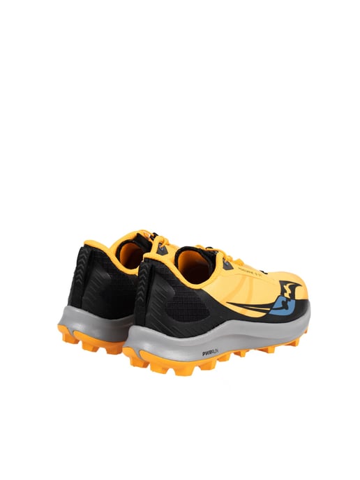 Saucony Zapatos para correr Peregrine 12 ST de mujer negro, amarillo - Image 3
