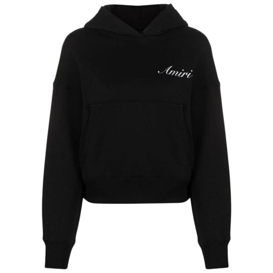 Amiri MA Script sudadera con capucha negra - Image 1