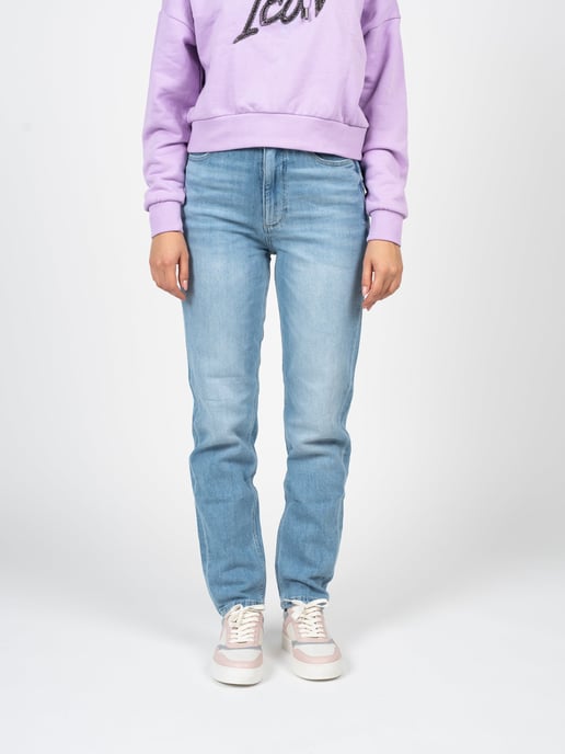 Guess Vaqueros Mom Fit de mujer azul - Image 3
