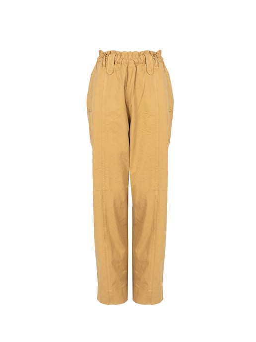 Pinko Pantalones Avida de mujer amarillo - Image 1