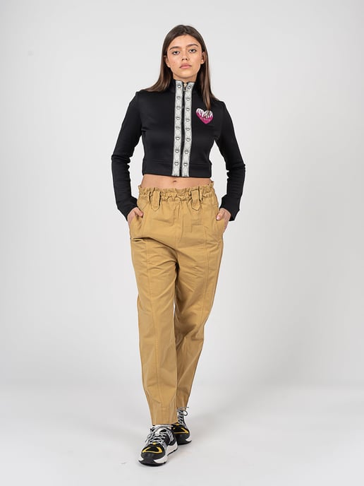 Pinko Pantalones Avida de mujer amarillo - Image 2