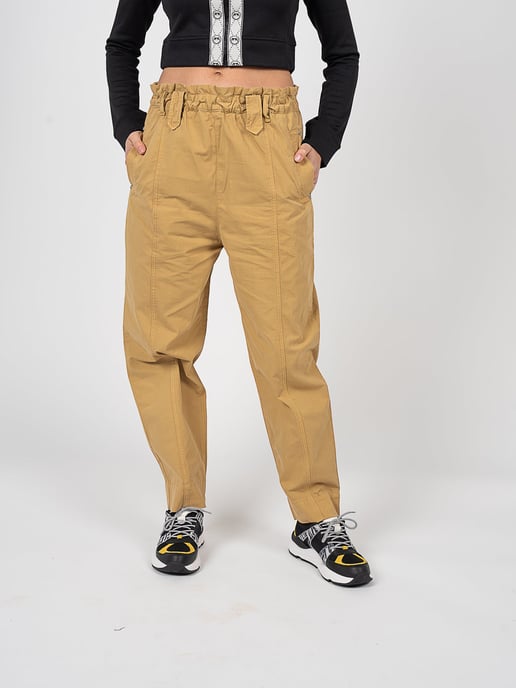 Pinko Pantalones Avida de mujer amarillo - Image 3