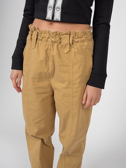 Pinko Pantalones Avida de mujer amarillo - Image 4