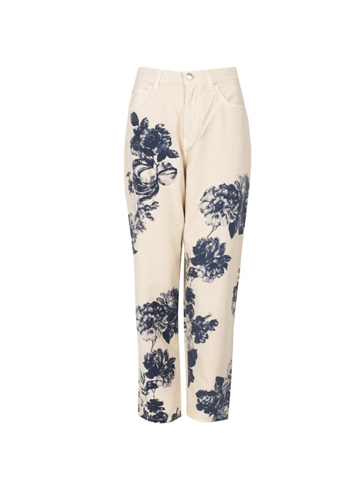Pinko Pantalones Maddie de mujer Blanco - Image 1