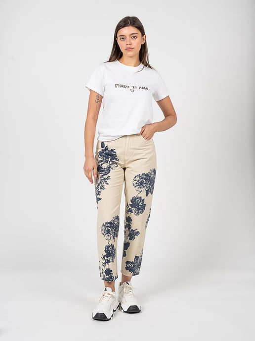 Pinko Pantalones Maddie de mujer Blanco - Image 2