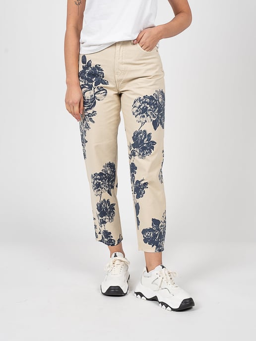 Pinko Pantalones Maddie de mujer Blanco - Image 3