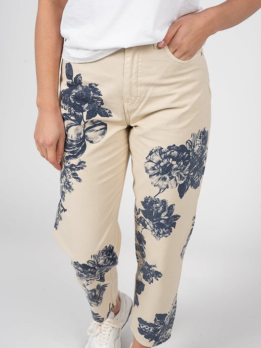 Pinko Pantalones Maddie de mujer Blanco - Image 4