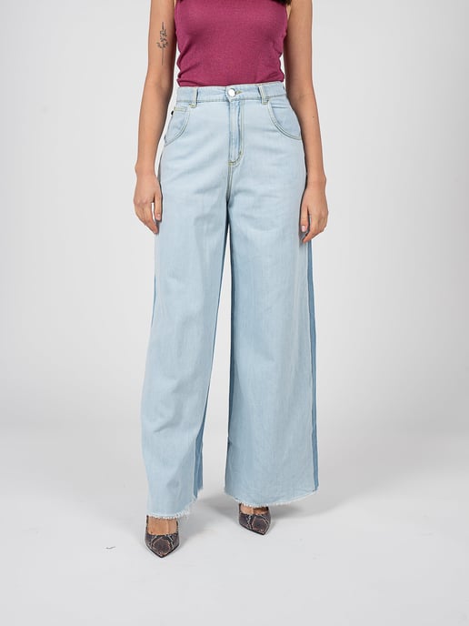 Pinko Pantalones Dennis de mujer azul - Image 3
