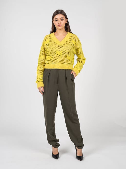 Pinko Pantalones Pietra de mujer verde - Image 2