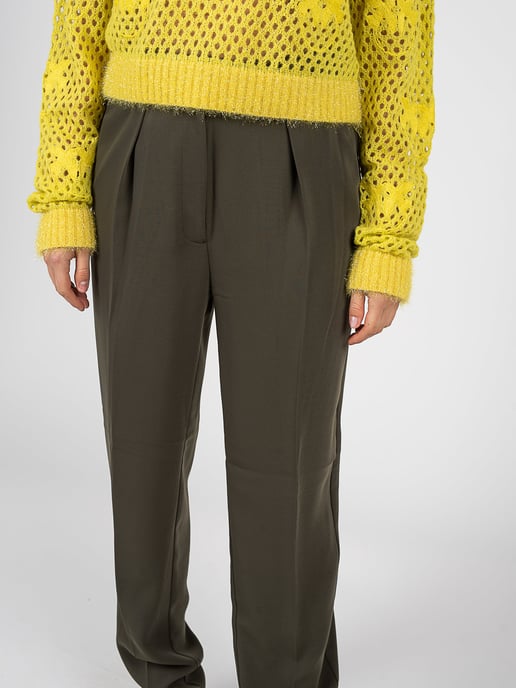 Pinko Pantalones Pietra de mujer verde - Image 4