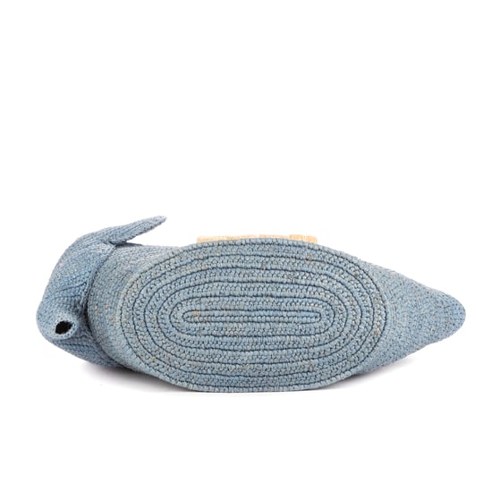 Elephant Raffia Tote Bolso - Image 6