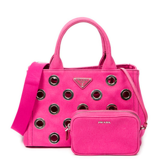 Small Grommet Canapa Tote Bolso bandolera - Image 1