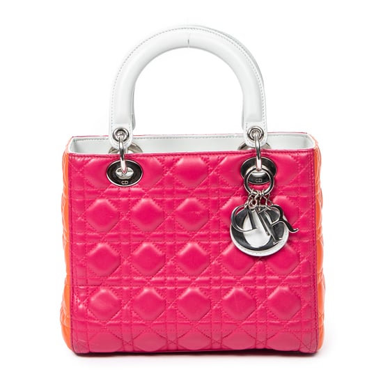 Medium Tricolor Lady Dior Bolso bandolera - Image 1