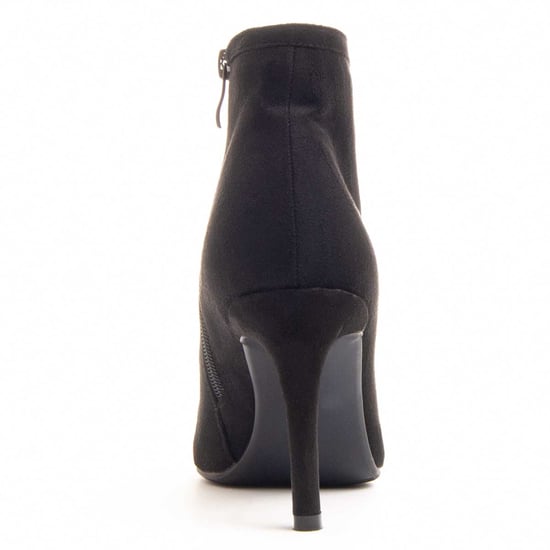 Bota de Tobillo con Tacón Montevita Pedrería Negra - Image 5