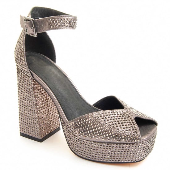 Zapato de tacón Montevita Sandalia Gris - Image 2
