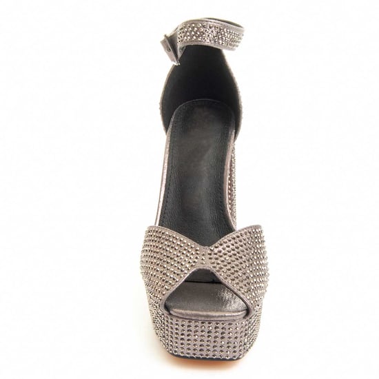 Zapato de tacón Montevita Sandalia Gris - Image 3