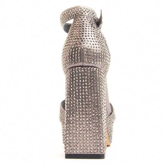 Zapato de tacón Montevita Sandalia Gris - Image 5