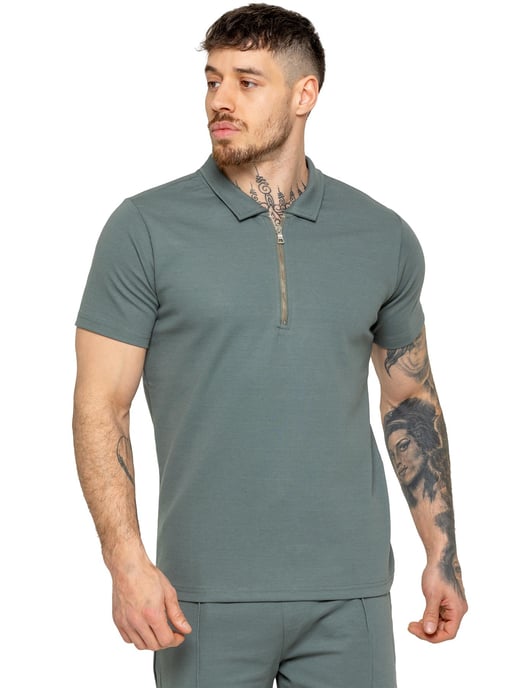 Enzo Polo con cremallera para hombre - Image 2