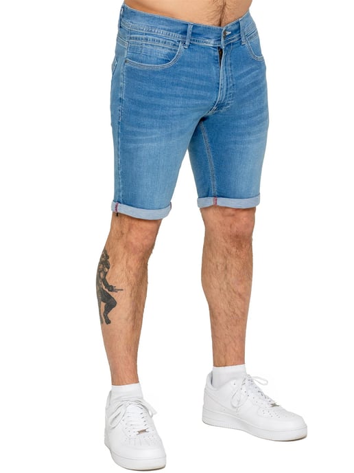 Enzo | Pantalones cortos vaqueros ajustados para hombre - Image 2