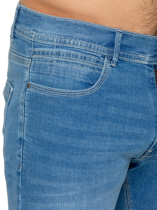Enzo | Pantalones cortos vaqueros ajustados para hombre - Image 3