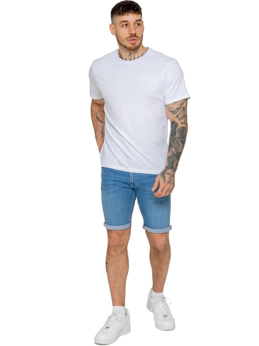 Enzo | Pantalones cortos vaqueros ajustados para hombre - Image 4