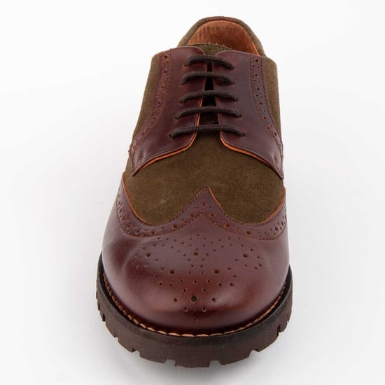 Purapiel Zapato Oxford Herac Verde - Image 3