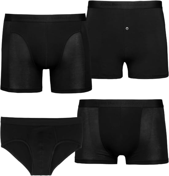 Björn Borg 4-Pack Tencel Mix Boxers Negro - Image 6