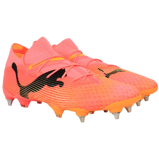 Botas de fútbol Puma Future 7 Ultimate MxSG rosas para hombre - Image 2