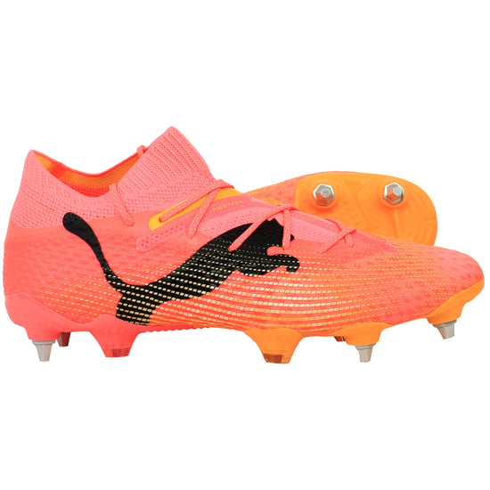 Botas de fútbol Puma Future 7 Ultimate MxSG rosas para hombre - Image 4