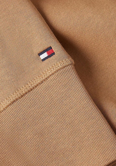 Tommy Hilfiger Logo Hoodie Marron - Image 3