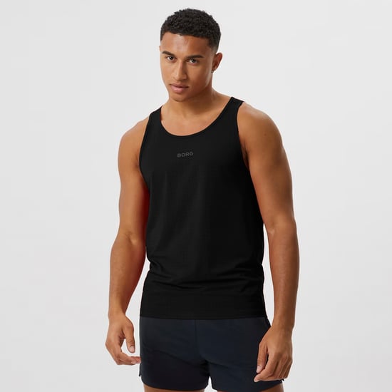 Camiseta sin mangas perforada transpirable y ligera de running para hombre - Image 3