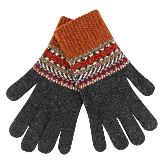 Guantes de lana para hombre | Guantes de invierno Fairisle lindo para el clima frío - Image 3