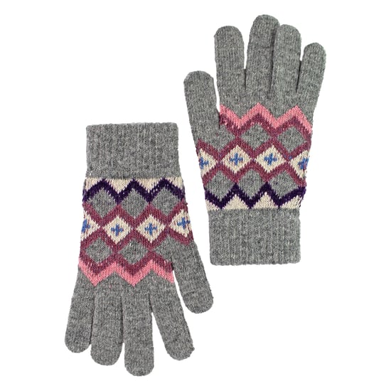 Guantes de lana para señoras | Guantes de invierno Cute Fairisle para el clima frío - Image 4