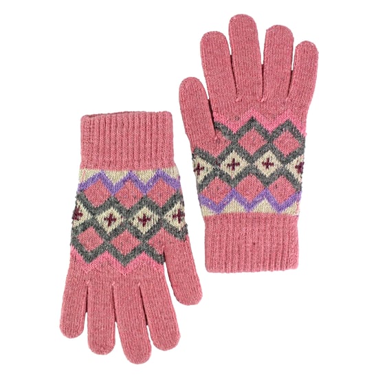 Guantes de lana para señoras | Guantes de invierno Cute Fairisle para el clima frío - Image 4