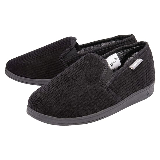 Pantuflas para hombre forradas de tartán con espuma viscoelástica - Image 1