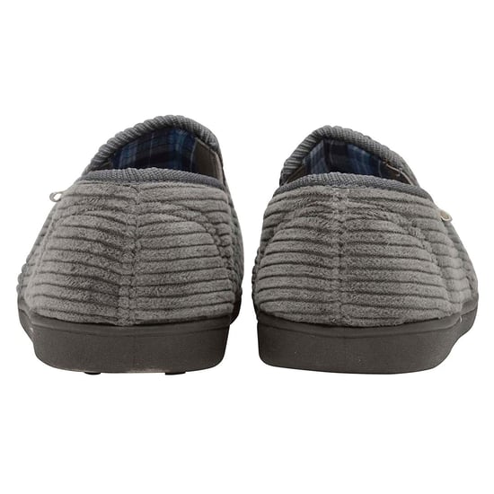 Pantuflas para hombre forradas de tartán con espuma viscoelástica - Image 4