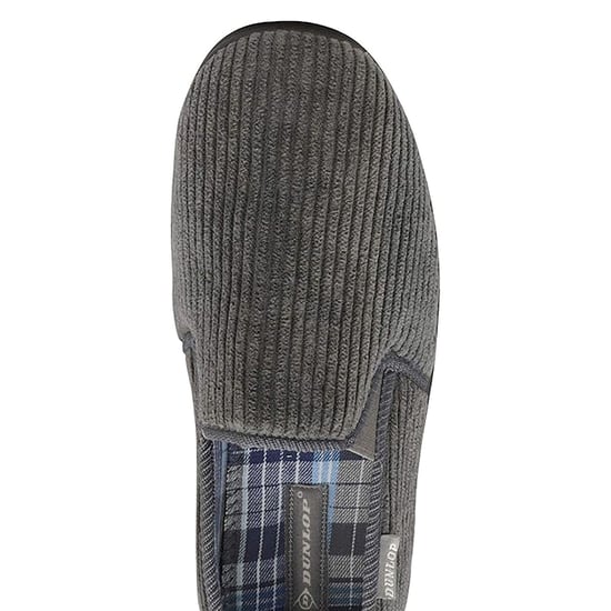 Pantuflas para hombre forradas de tartán con espuma viscoelástica - Image 5